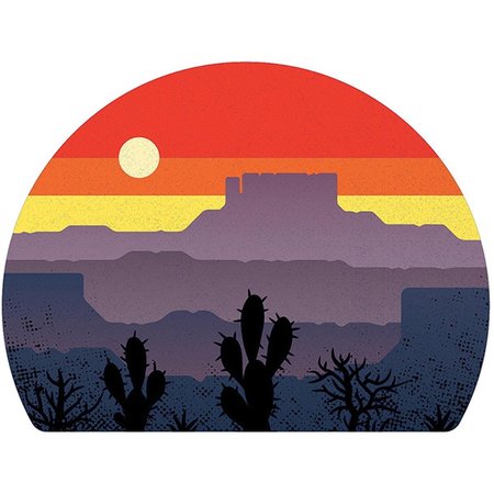 CARIDAD Desert Layers Sticker CA1808280